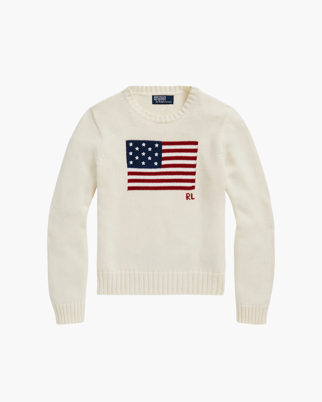 RALPH LAUREN FLAGGEN-PULLOVER